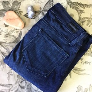 PAIGE JEANS | Verdugo Ankle Skinny Dark Wash Jeans